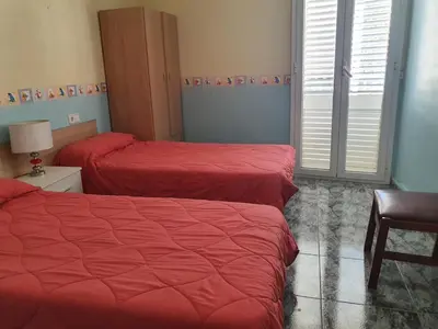 Cama o camas de una habitación en Ca La Miquela