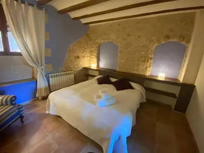 Cama o camas de una habitación en Casa Morató