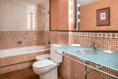 Un baño de AC Hotel Ciudad de Tudela by Marriott