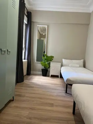 Cama o camas de una habitación en VTZ El Balcón de Conde de Aranda III