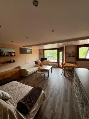 Zona de estar de Apart Centro Formigal - WOWRURAL