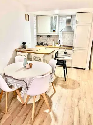 Una cocina o zona de cocina en Apartamento recién reformado dos plantas