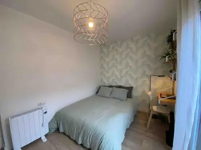 Cama o camas de una habitación en Apartamento recién reformado dos plantas