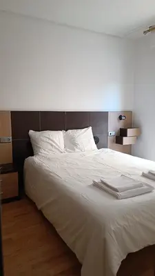 Cama o camas de una habitación en Apartamento Calle Turco 13