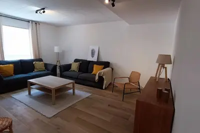 Zona de estar de BOUTIQUE Apartment AVE Centro Lleida