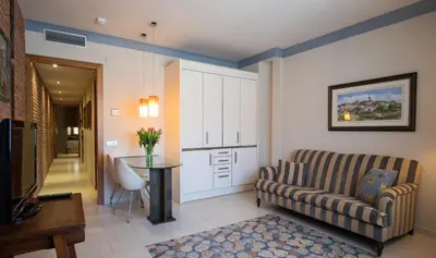 Zona de estar de Apartaments Suites Sant Jordi