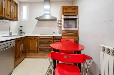 Una cocina o zona de cocina en MUI Pamplona