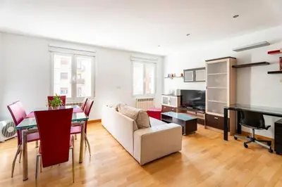 Una cocina o zona de cocina en MUI Pamplona