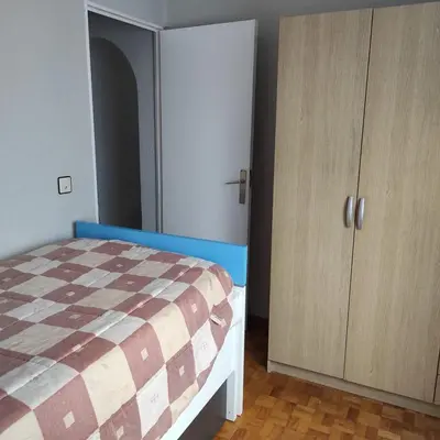 Cama o camas de una habitación en Apartamento Amezti