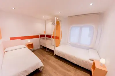 Cama o camas de una habitación en Zabella calle Mayor