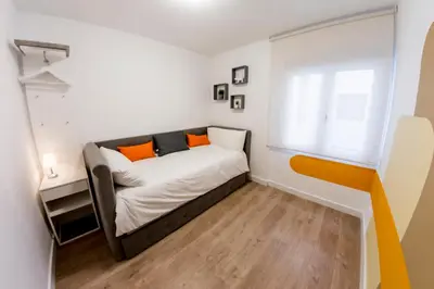 Cama o camas de una habitación en Zabella calle Mayor
