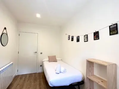 Cama o camas de una habitación en Espot Cowork & Apartments - L'Amfitriona
