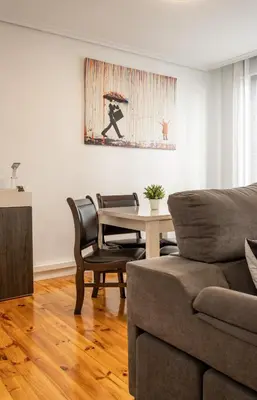 Zona de estar de Apartamento Saioa