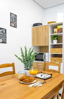 Una cocina o zona de cocina en Apartamento Saioa