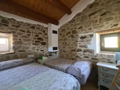 Cama o camas de una habitación en Cal Sastre