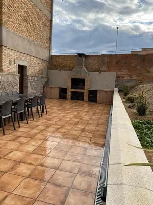 Un balcón o terraza de Casa Rural Namasté con SPA
