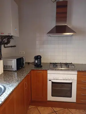 Una cocina o zona de cocina en Ca L'Aida Rural 2