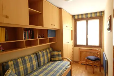 Zona de estar de Casa rústica familiar en los Pirineos