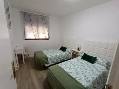 Cama o camas de una habitación en APARTAMENTO ESTEL
