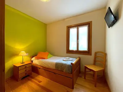 Cama o camas de una habitación en Casa Ederra