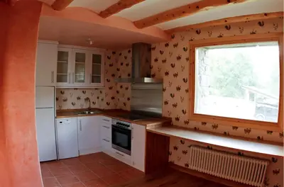 Una cocina o zona de cocina en CHECK-IN CASAS Borda Blaner