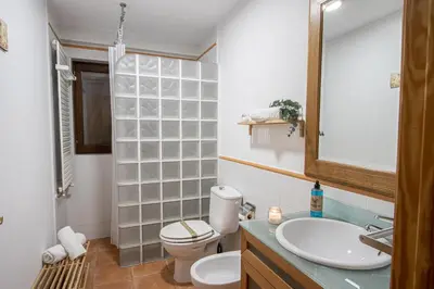 Un baño de Casa nora villanua