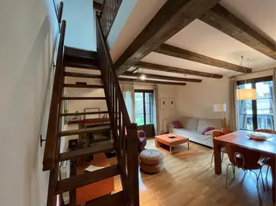 Zona de estar de CHECK-IN CASAS Casa Plaza Mayor
