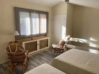 Cama o camas de una habitación en Casa Tere Panticosa