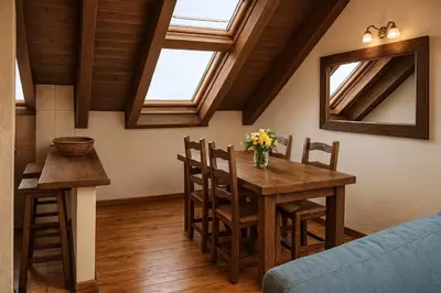 Plano de Apartamento Duplex Esterri ideal para familias