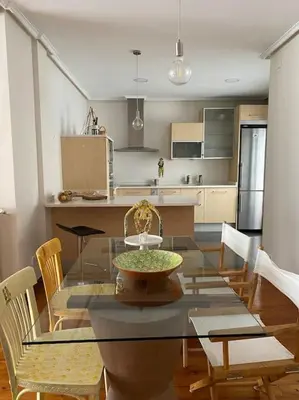 Una cocina o zona de cocina en Atico lira