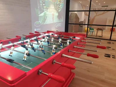 Sala de juegos en Hotel Dos Rios Origen