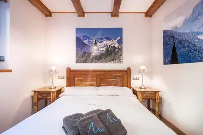 Cama o camas de una habitación en Riu Nere by SeaMount Rentals