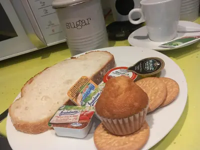 Comida en o cerca de este albergue