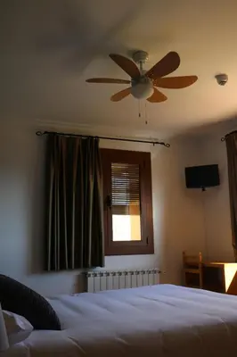Cama o camas de una habitación en Hotel Balcó del Priorat