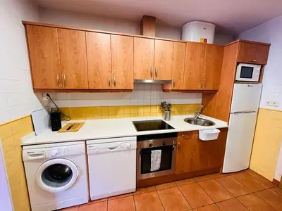 Una cocina o zona de cocina en Apartamento Carlos Bielsa