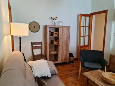Cama o camas de una habitación en Espectacular apartamento reformado en edificio histórico, con WIFI