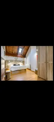 Cama o camas de una habitación en Casa Palacin