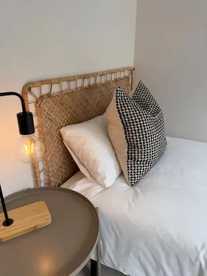 Cama o camas de una habitación en VTZ El Balcón de Plaza Sas