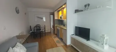 Una cocina o zona de cocina en Apartamento Riglos Candanchu