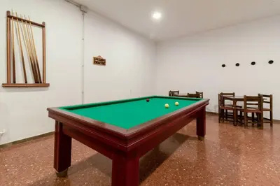 Mesa de billar en Precioso Ático duplex en vielha para 6 pax