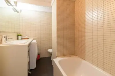 Un baño de Precioso Ático duplex en vielha para 6 pax