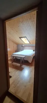Cama o camas de una habitación en Salamandra Panticosa
