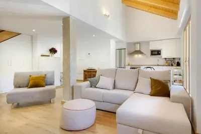 Una cocina o zona de cocina en Duplex Campodios Villanua