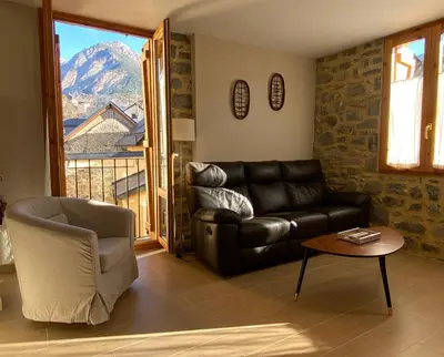 Zona de estar de Apartamento Casa Francho 3