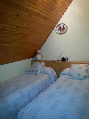 Cama o camas de una habitación en Casa Arties