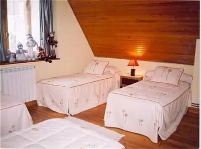 Cama o camas de una habitación en Casa Arties