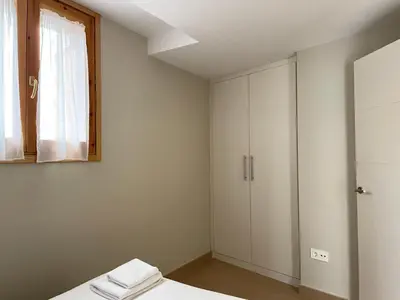 Cama o camas de una habitación en Apartamento Casa Francho 2