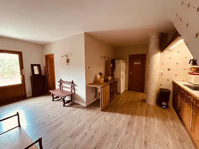 Una cocina o zona de cocina en Casa Rural Uría - Ubicación perfecta, rodeado de naturaleza, vistas espectaculares