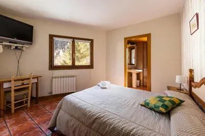 Cama o camas de una habitación en Casa Samarra