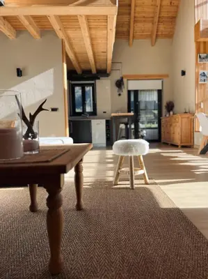 Una cocina o zona de cocina en Ca de Palomera Vall d’Aran